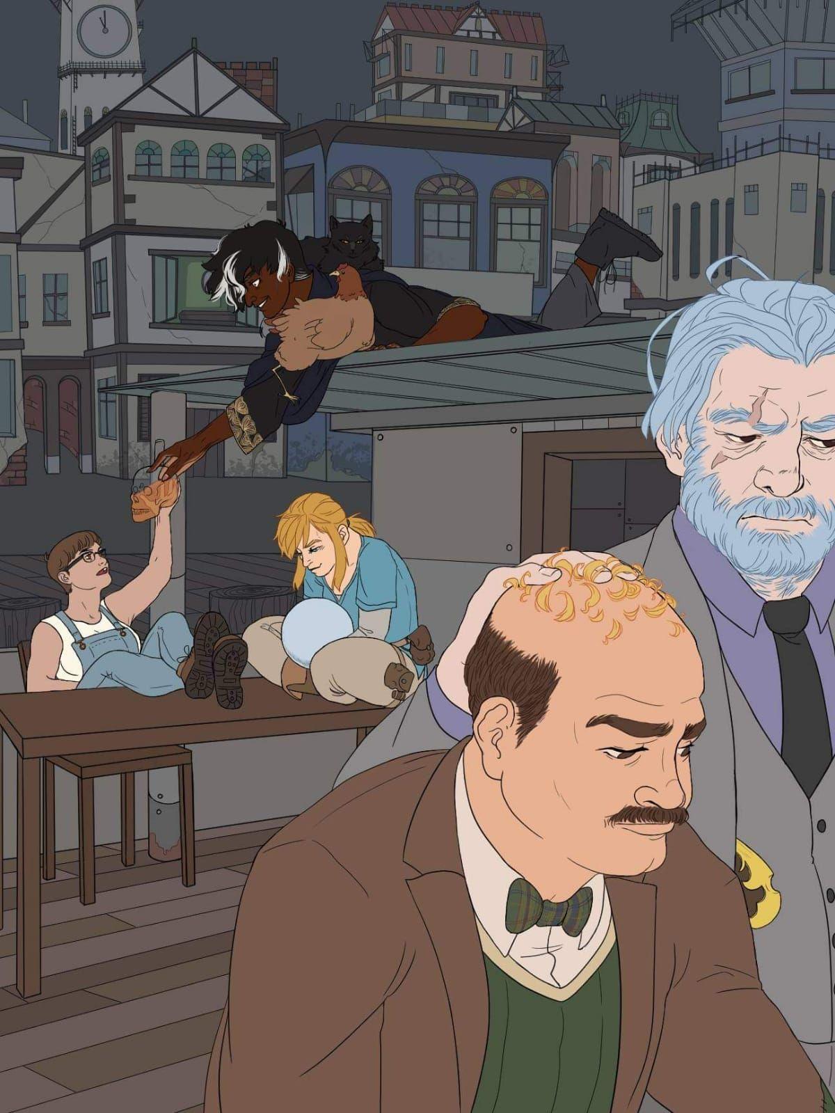 Demon Squad Crew Portait